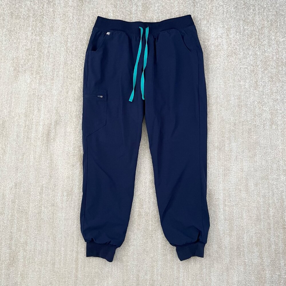 Figs FREEx Zamora Navy Blue Joggers Scrub Pants M
